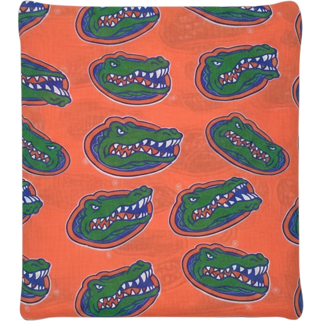 Florida Gators Zoozatz Orange Mascot Logo Infinity Scarf 100% Viscose Ncaa Uf